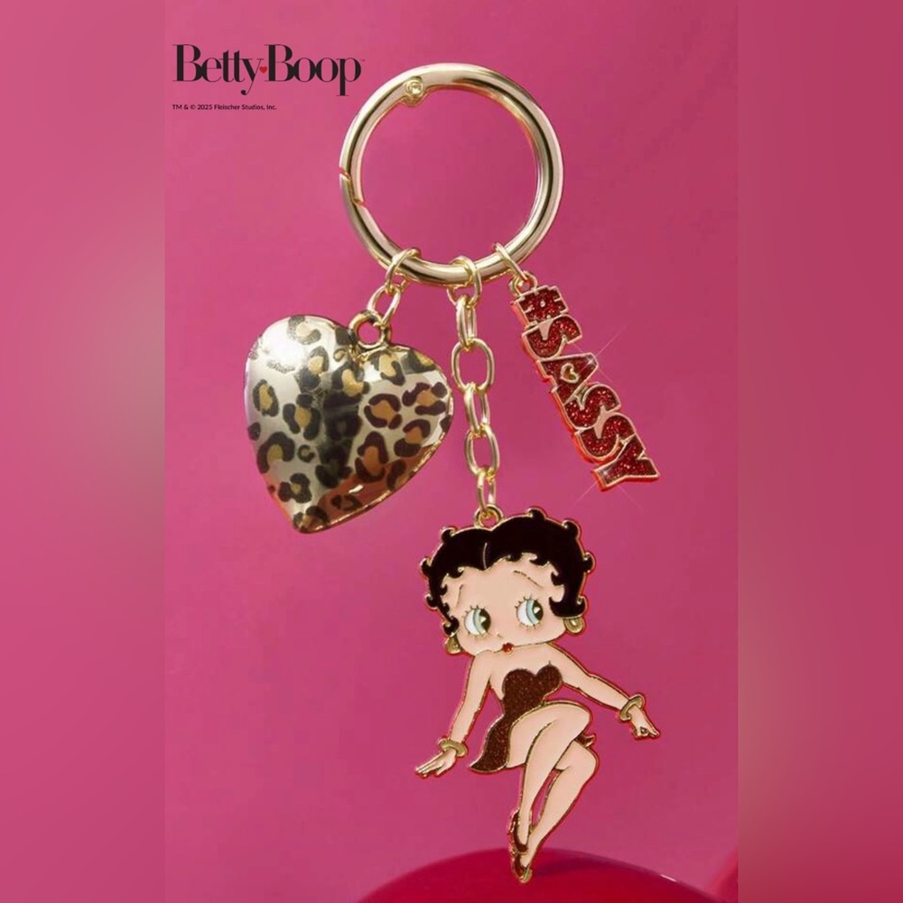 Betty Boop Keychain / Bag Charm.